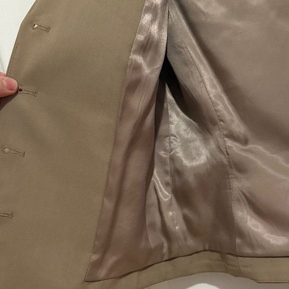 Zara Camel Buttoned Vest - Picture 4 of 5